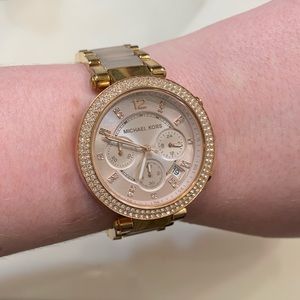 Michael Kors Rose Gold Parker Watch - MK5896